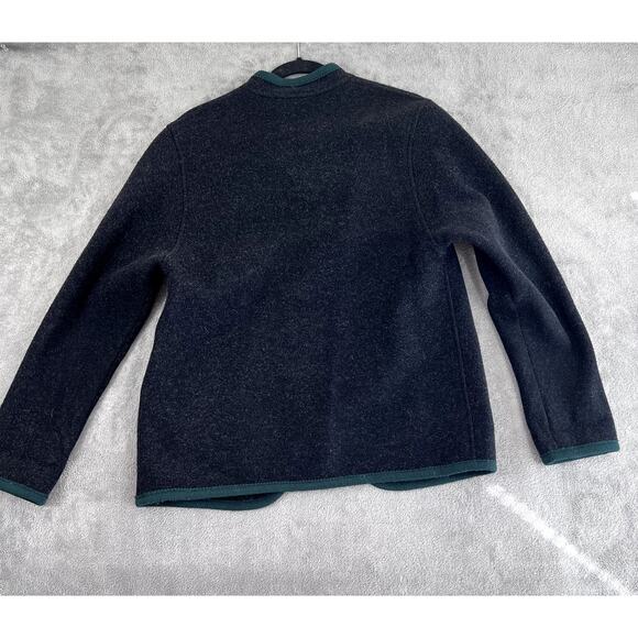 Vintage Austrian Trachten Jacket Omen's 34 Loden Wool Alpaca Boiled Wool Blazer - Picture 8 of 11